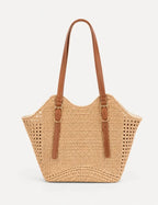 Bolso Crochet Camel