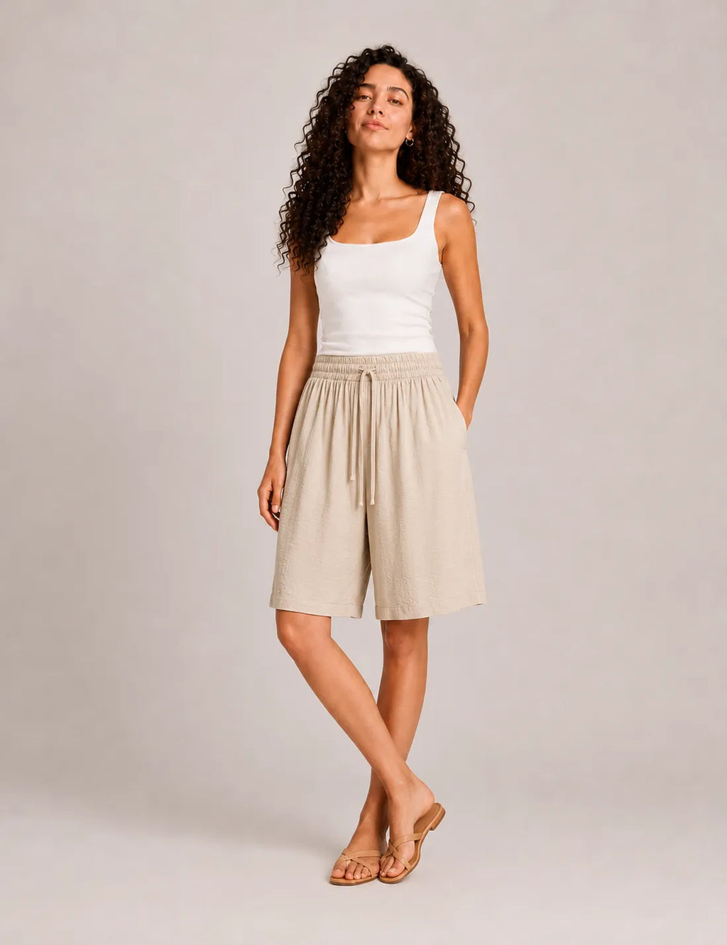 Bermuda Fluido Crema