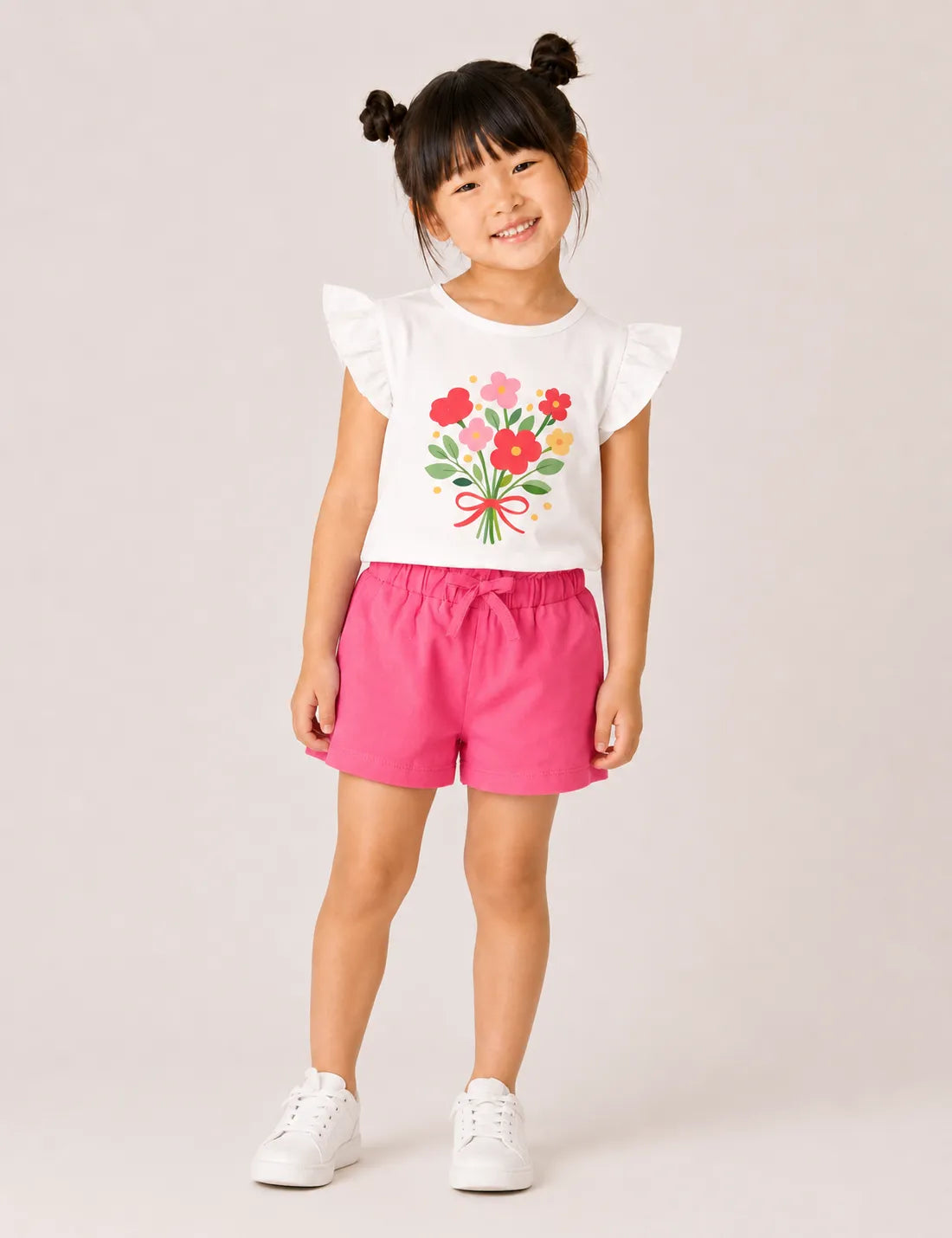Conjunto Short Coral