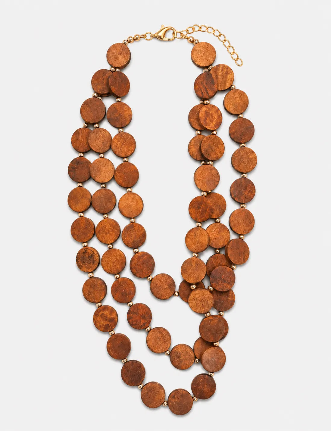 Collar Madera Oscura
