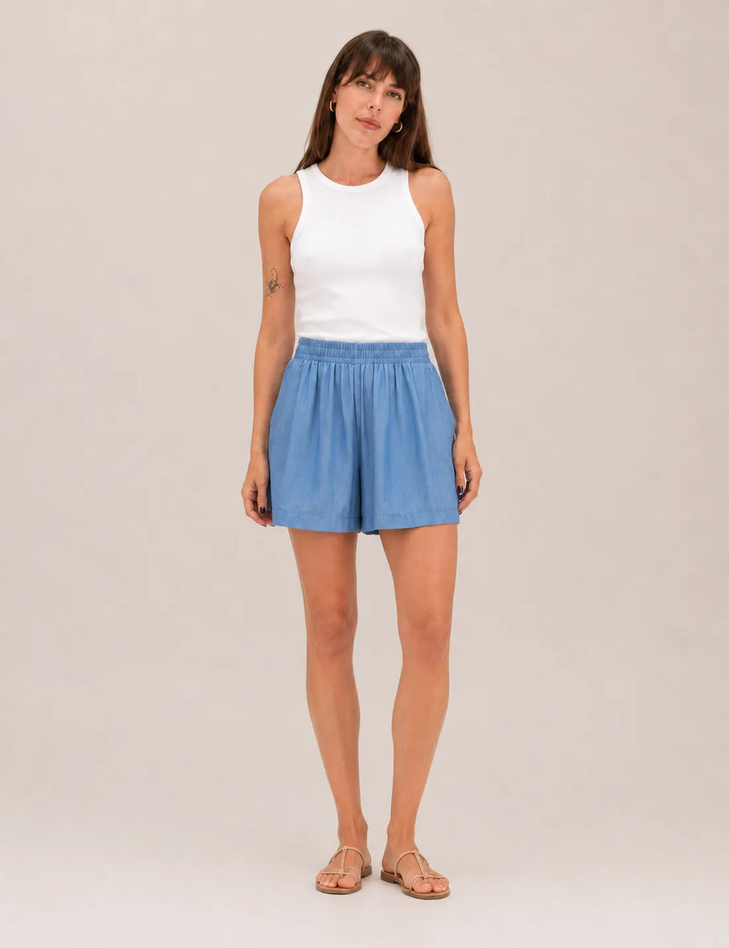 Short Fluido Denim