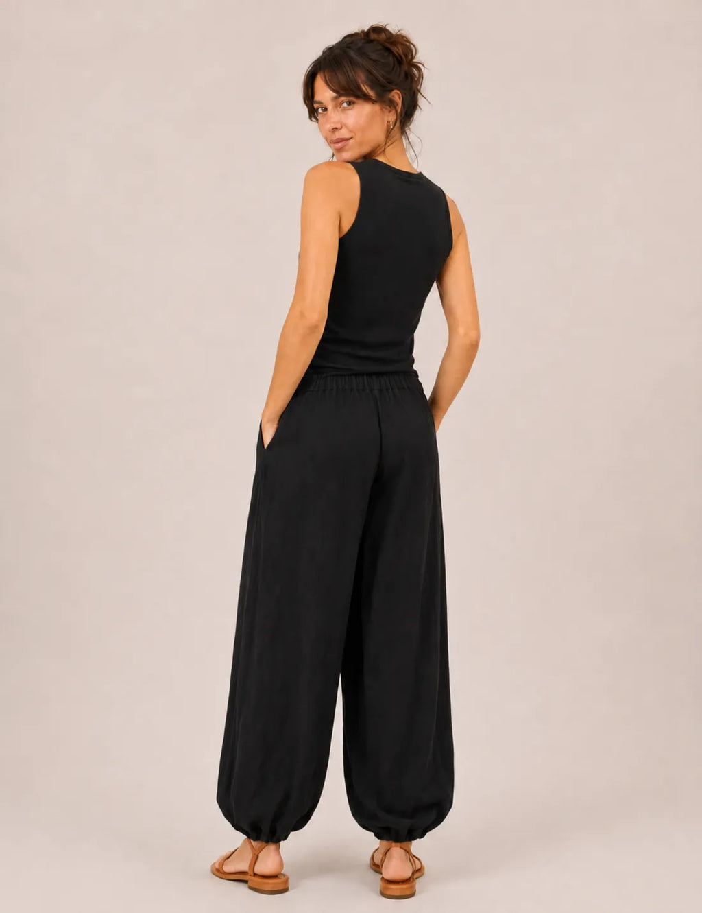 Pantalón Bombacho Negro