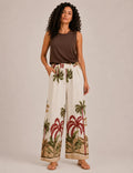Pantalón Fluido Palmeras