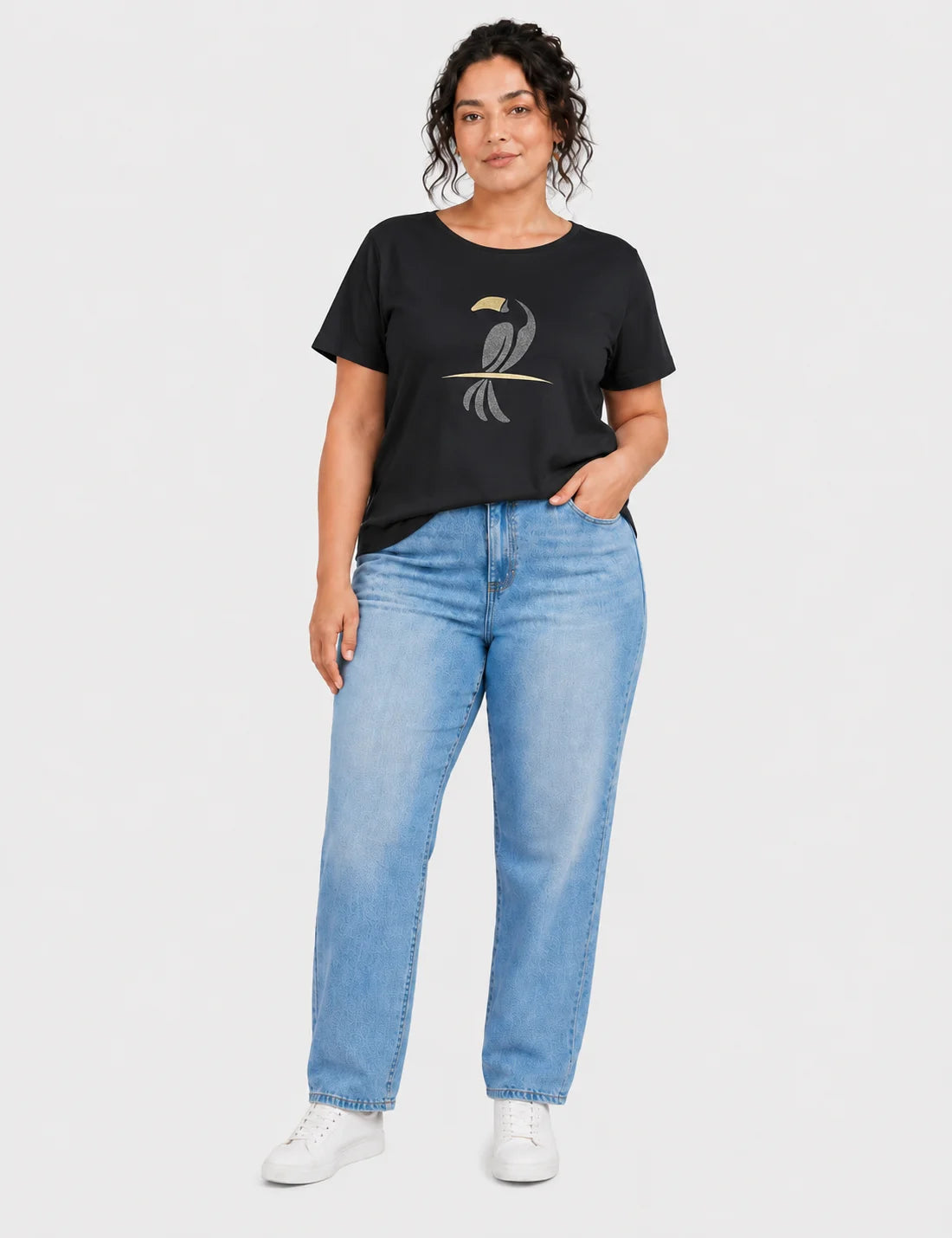 Camiseta Pelícano Negra