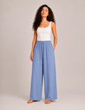 Pantalón Fluido Azul