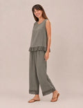 Pantalón Puntilla Kaki