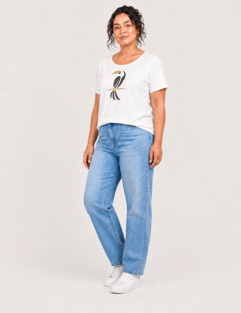 Camiseta Pelícano Blanca