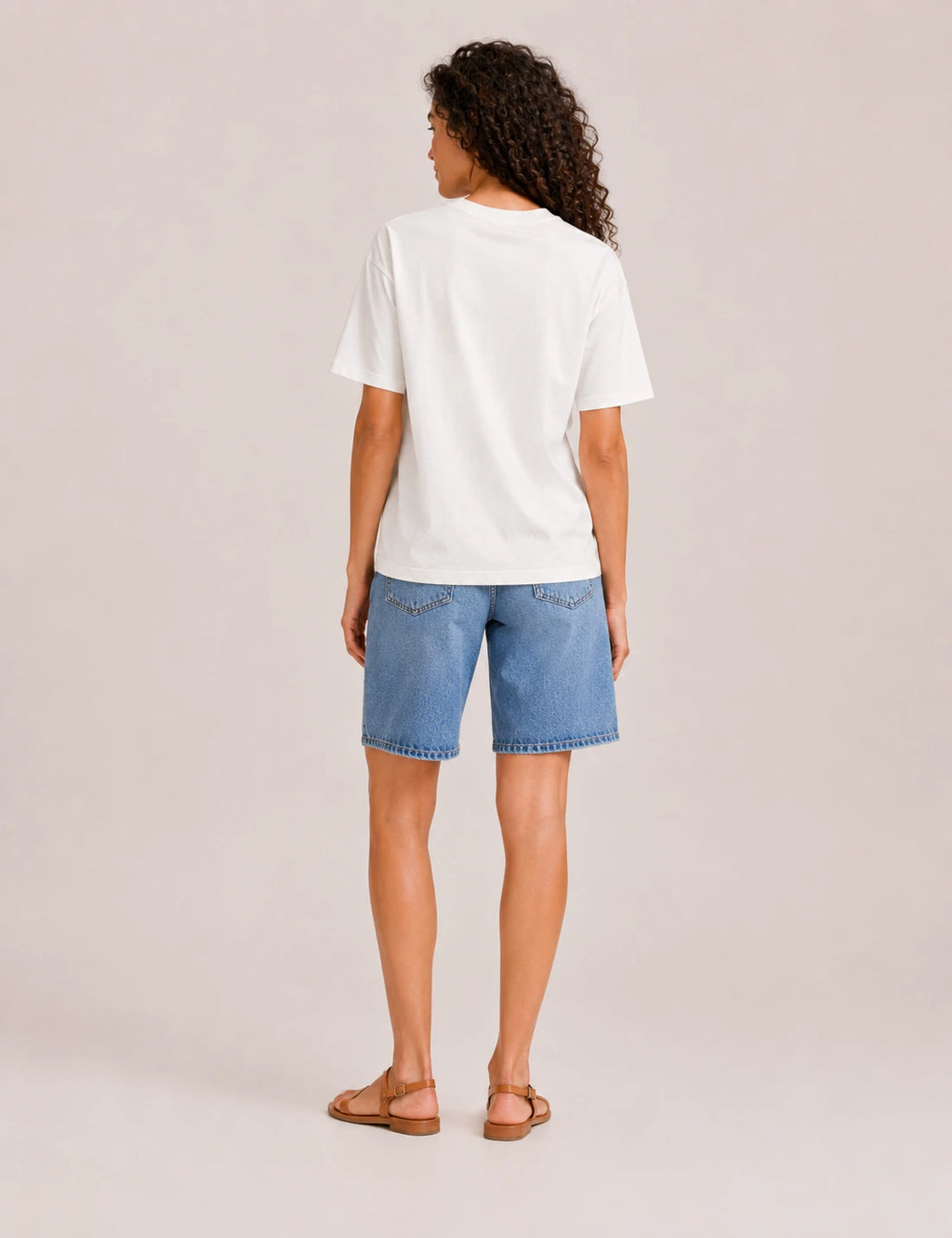 Camiseta Flores Crochet Blanco