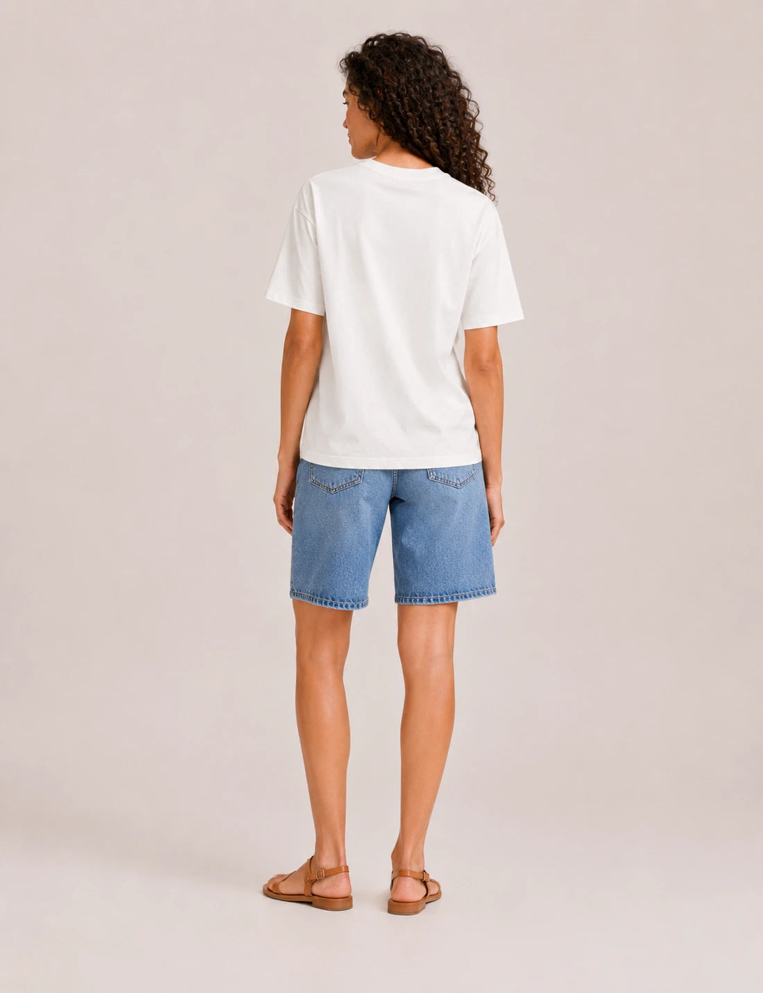 Camiseta Flores Crochet Blanco