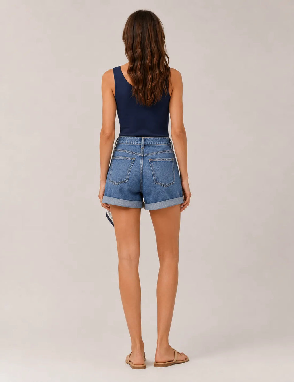 Short Pañuelo Denim