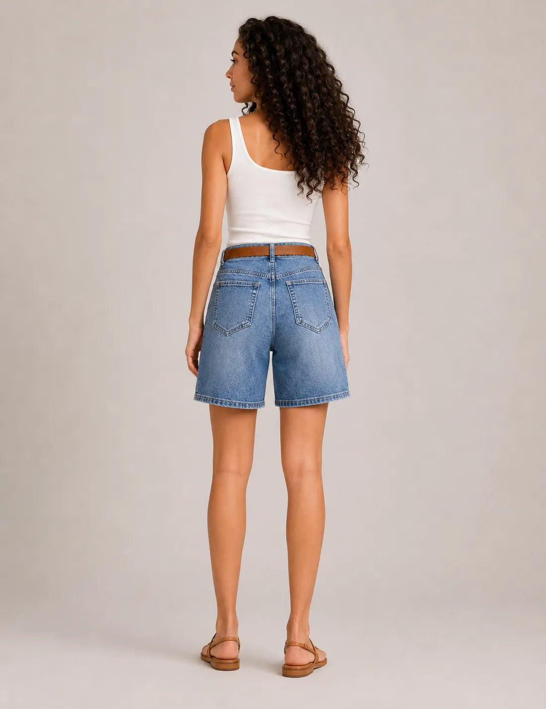 Bermuda Denim Cinturón