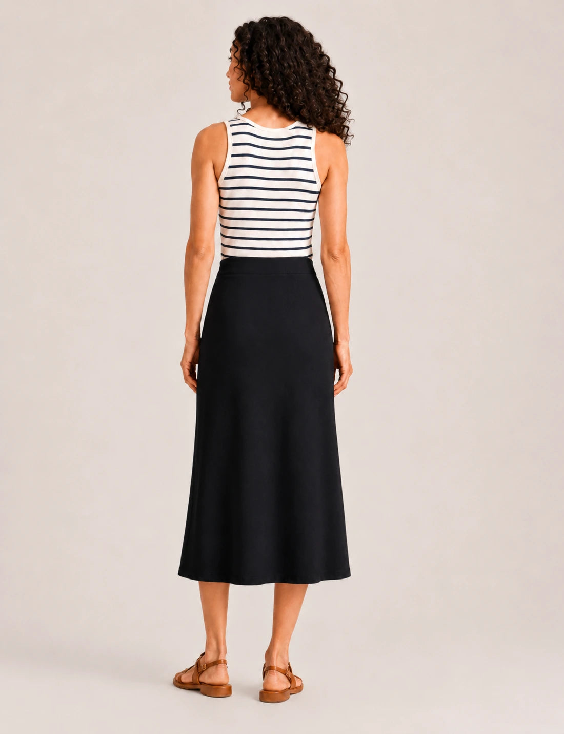 Falda Maxi Negra