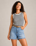 Bermuda Corta Denim