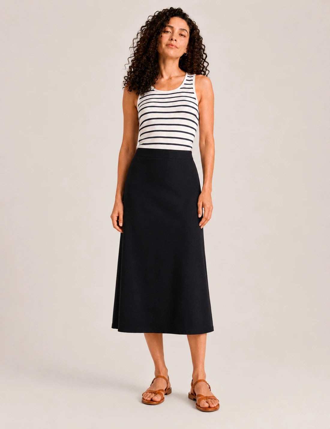 Falda Maxi Negra