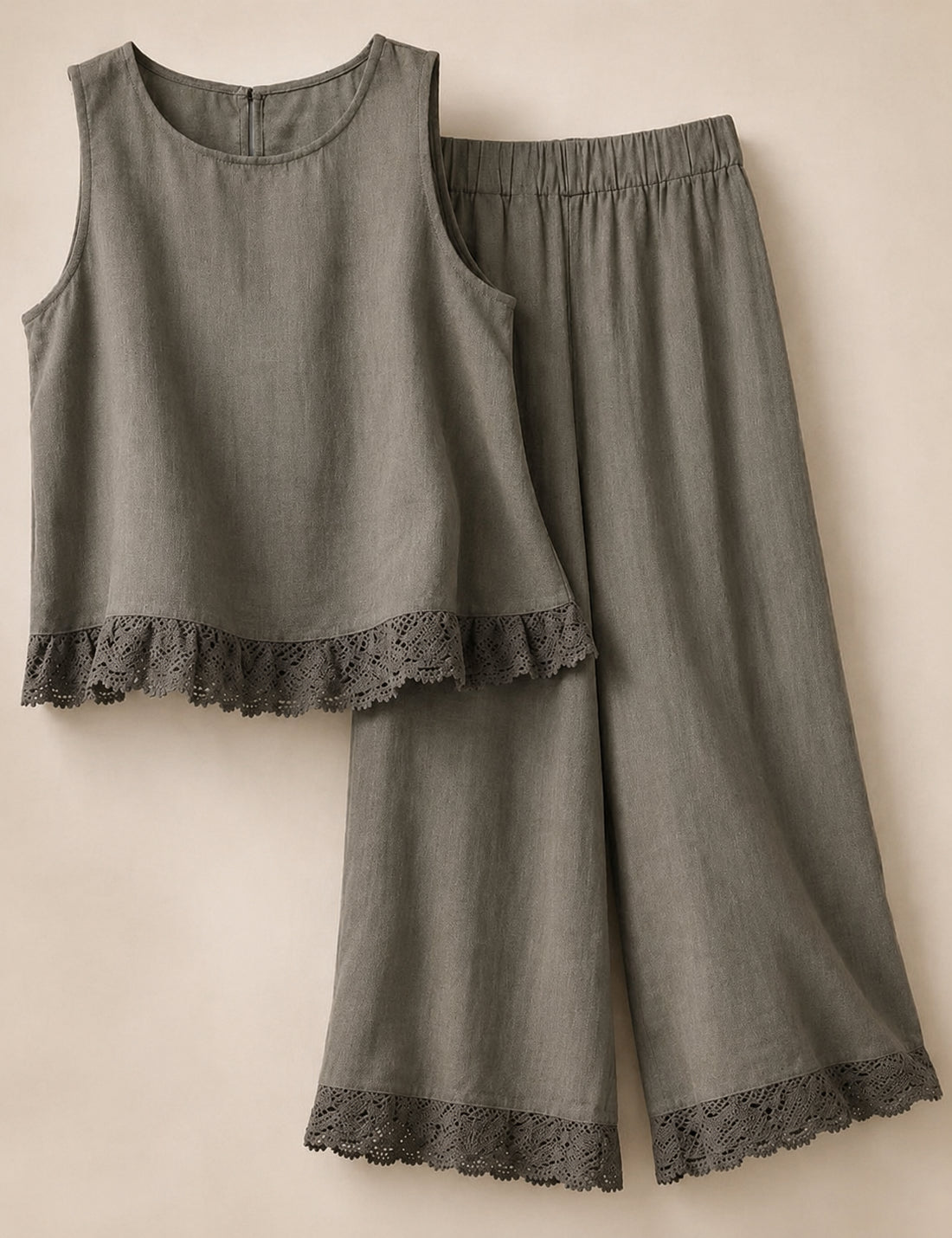 Pantalón Puntilla Kaki