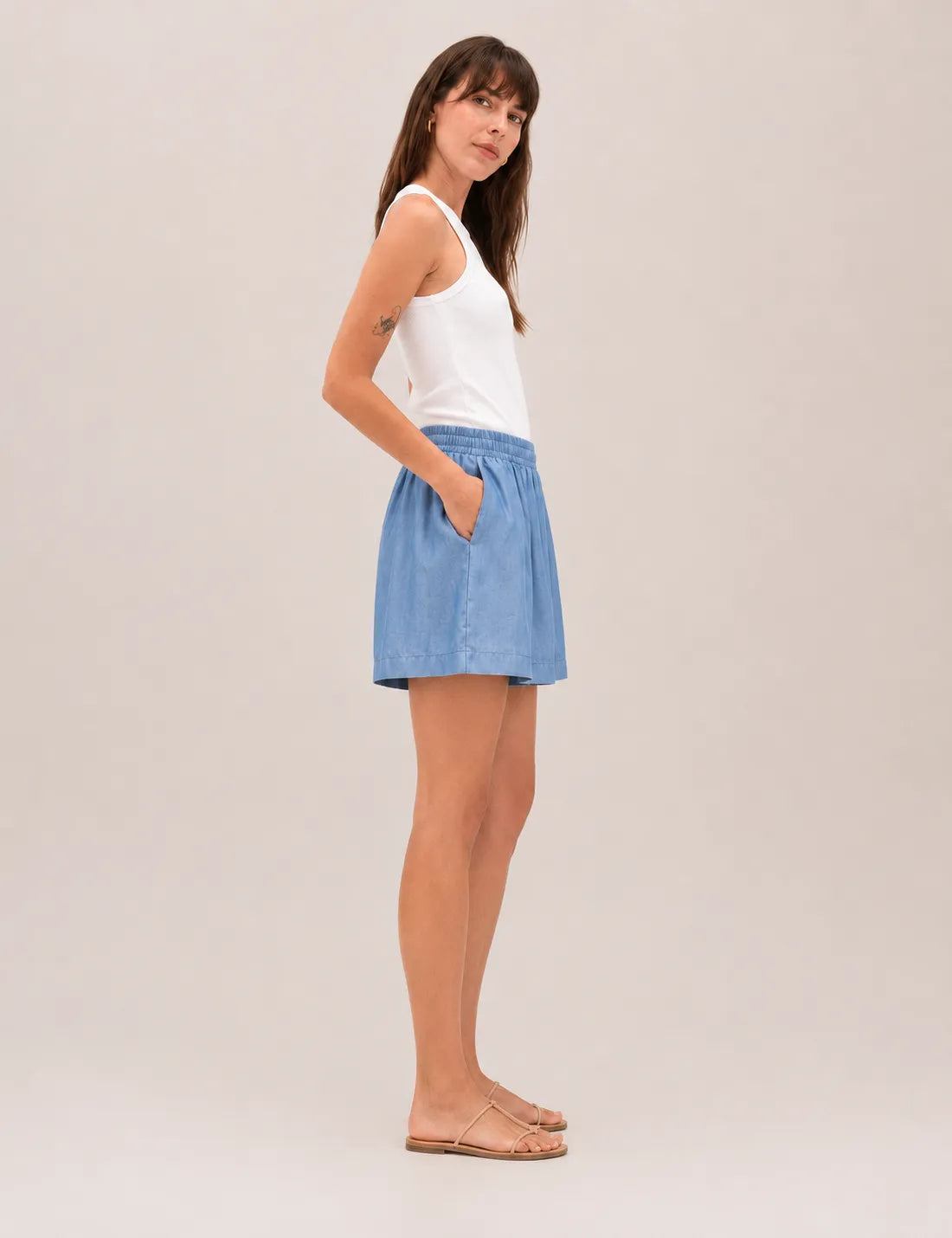 Short Fluido Denim