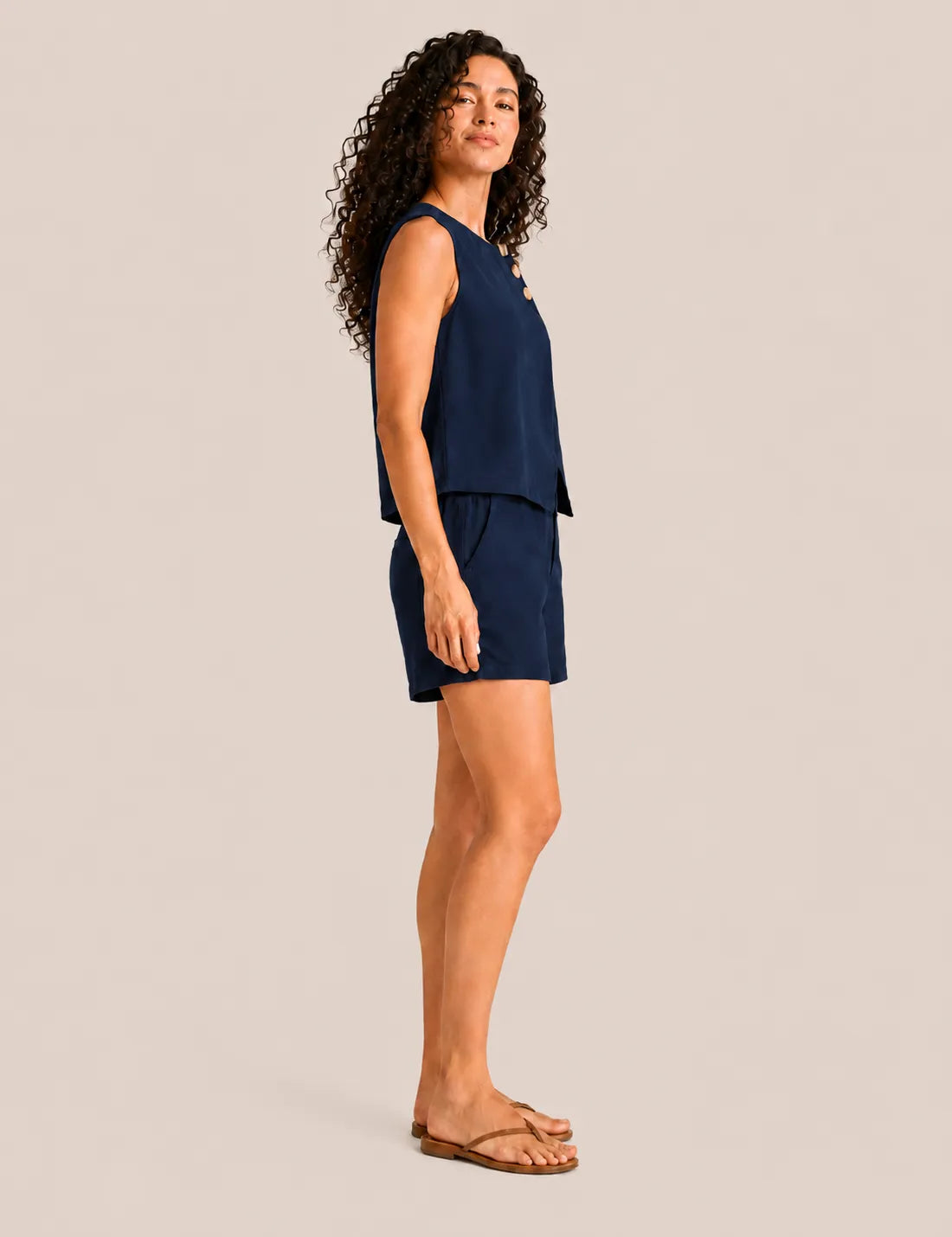 Short Bolsillos Marino