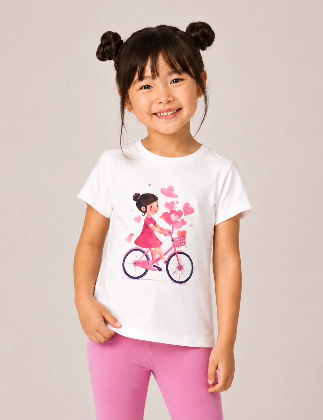 Conjunto Bici Crudo y Malva