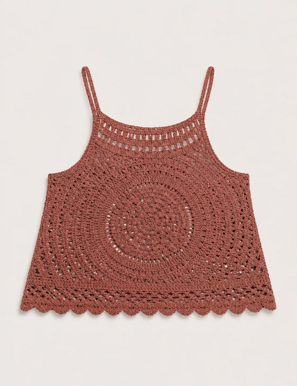 Top Crochet Tirante Caldera