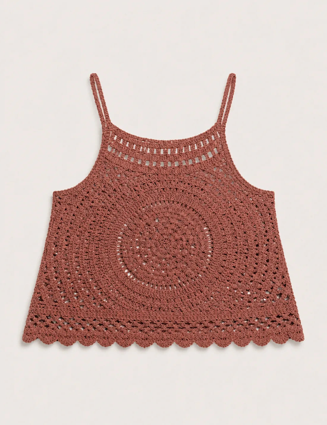 Top Crochet Tirante Caldera