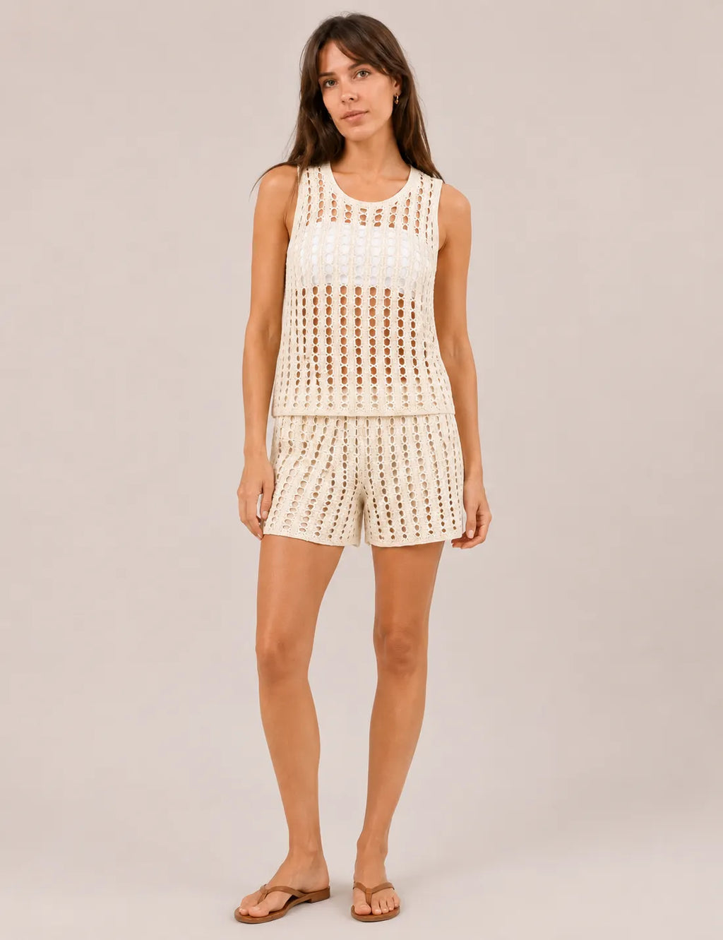 Short Crochet Crema