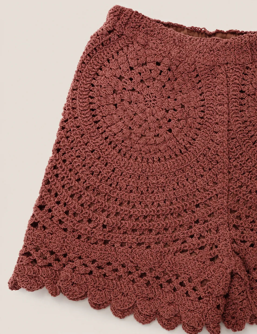 Short Crochet Detalle Caldera