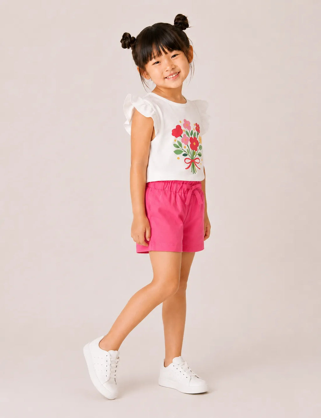 Conjunto Short Coral