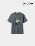 Camiseta Azul Skate