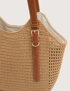 Bolso Crochet Camel
