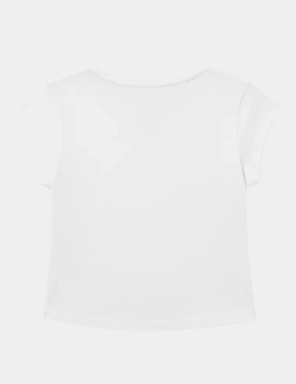 Camiseta  Blanca Flores