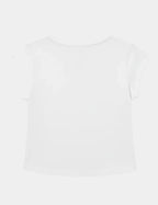Camiseta  Blanca Flores