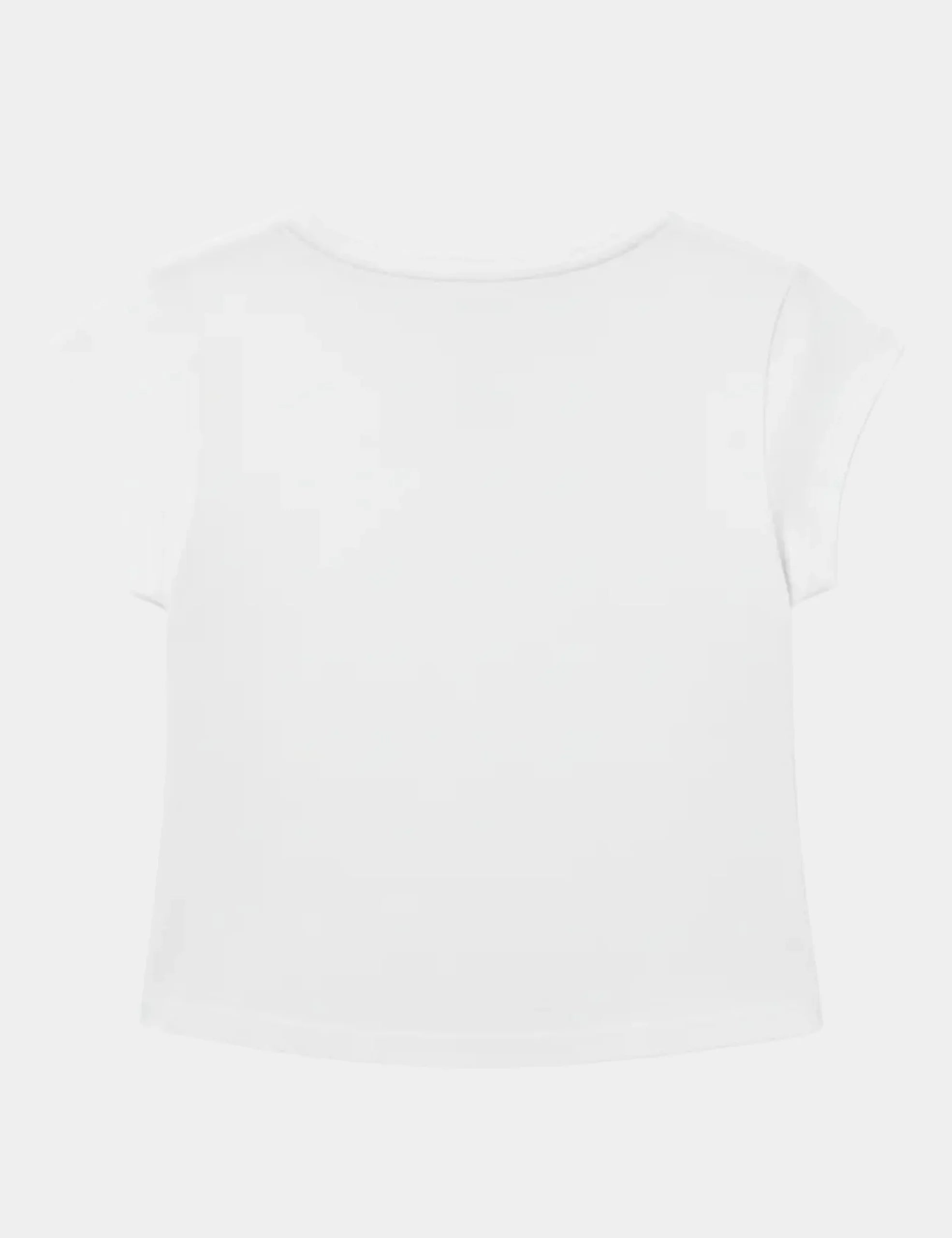 Camiseta  Blanca Flores