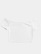 Top Cropped Blanco