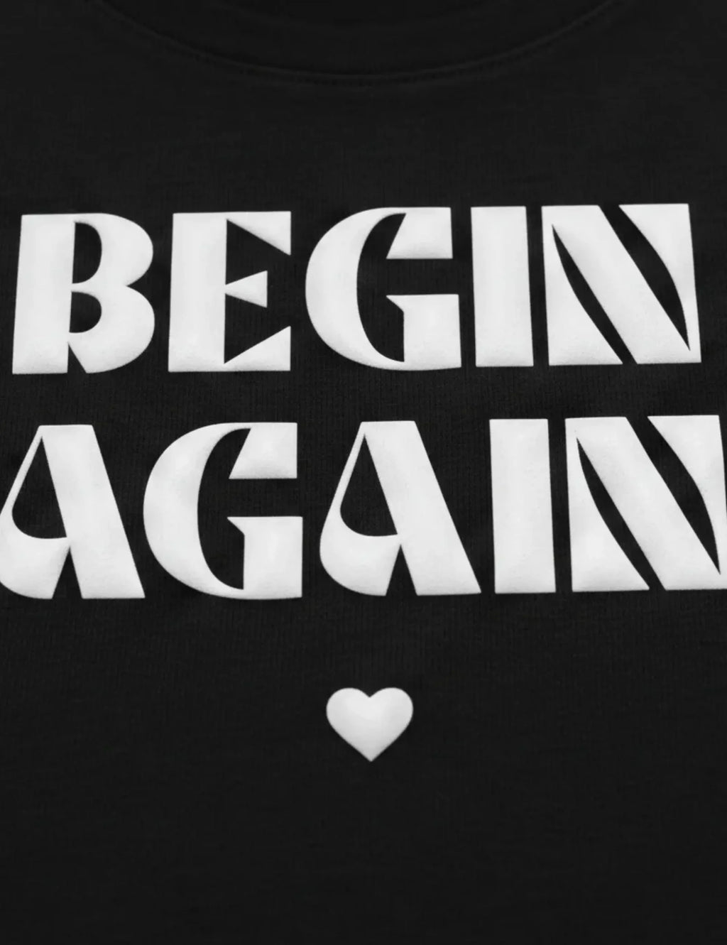 Camiseta Cropped Negra