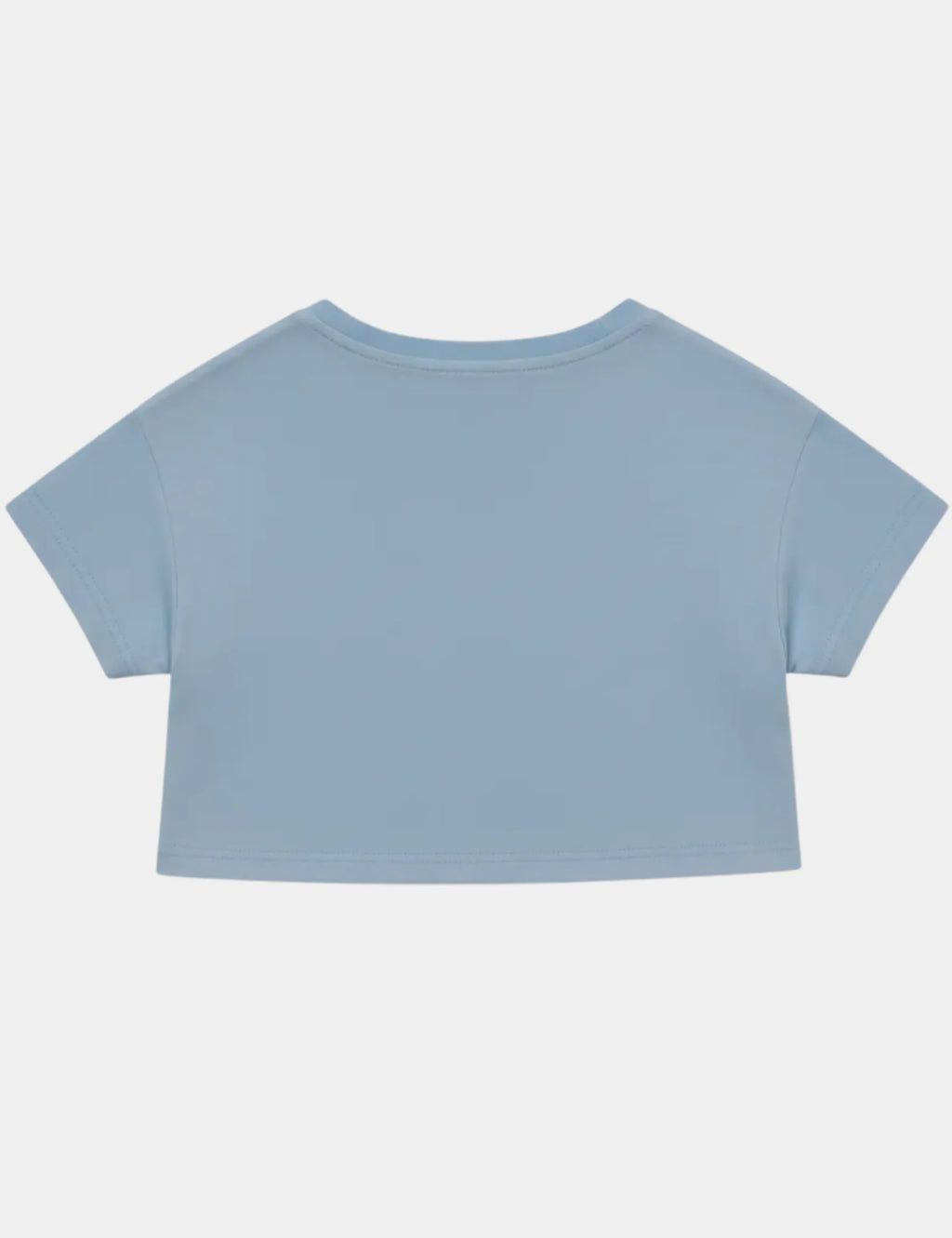 Camiseta Cropped Celeste