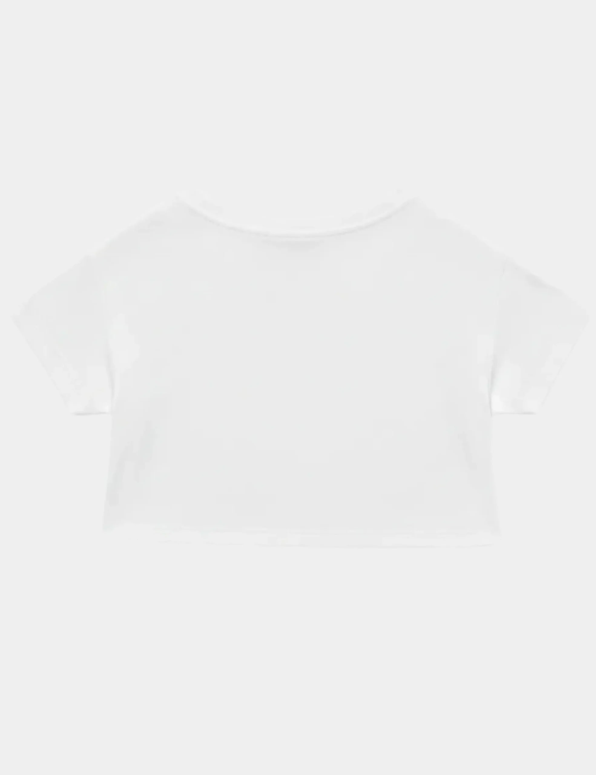 Camiseta Cropped Blanca