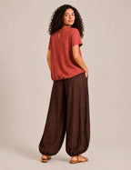 Blusa Globo Teja