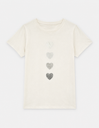 Camiseta Corazones Crudo