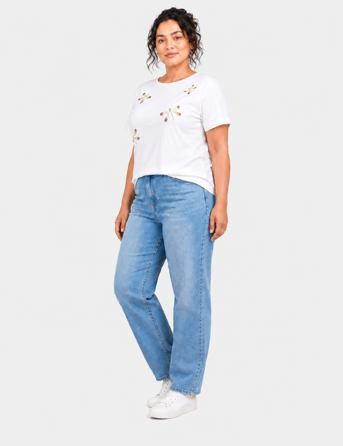 Camiseta Libélulas Blanca