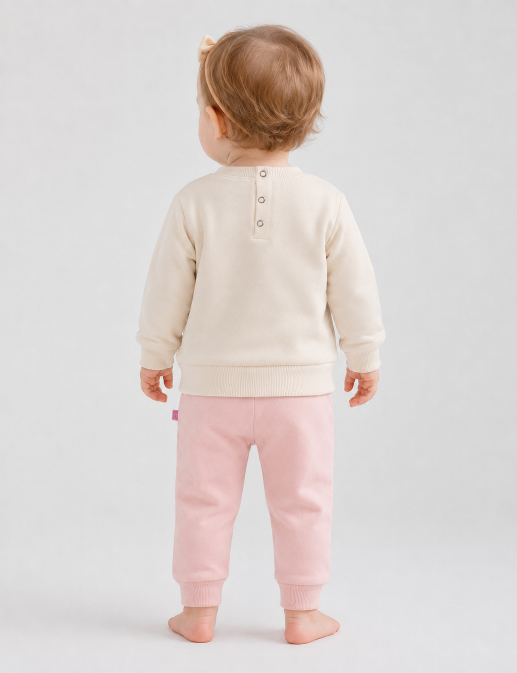 Pantalón Chandal Rosa Bebé