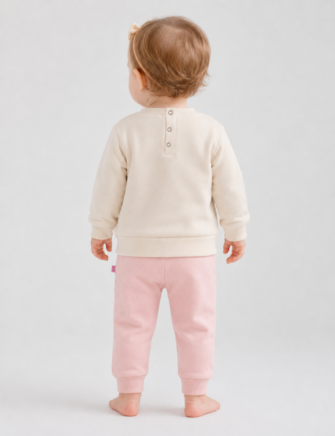 Pantalón Chandal Rosa Bebé