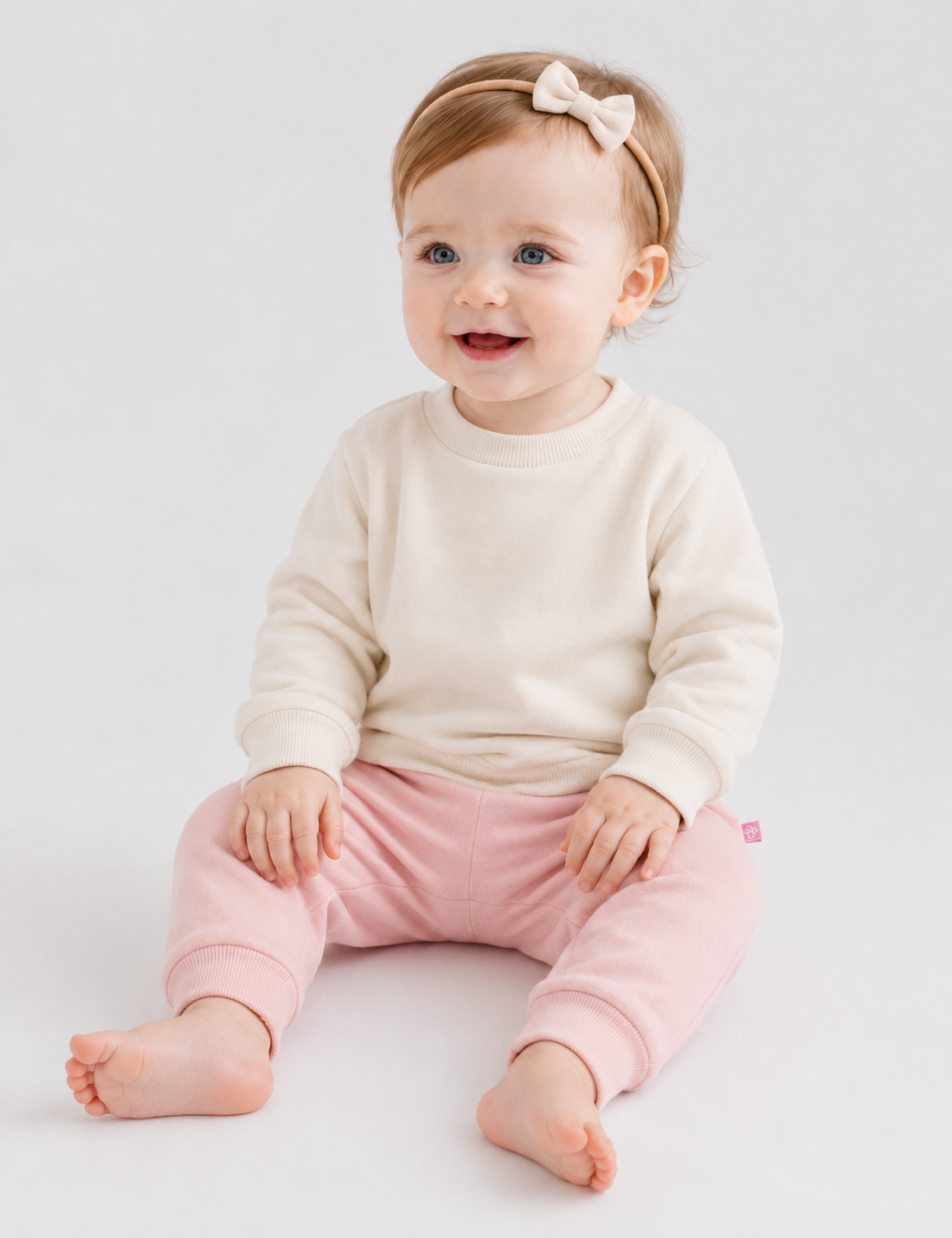 Pantalón Chandal Rosa Bebé