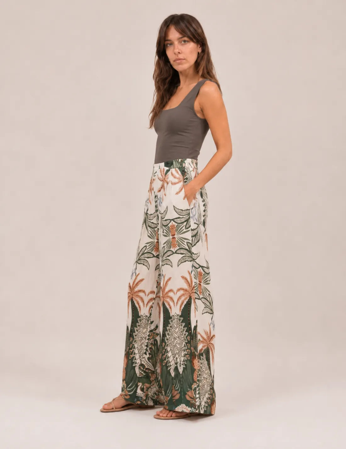 Pantalón Fluido Tropical