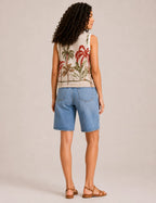 Blusa Estampada Palmeras