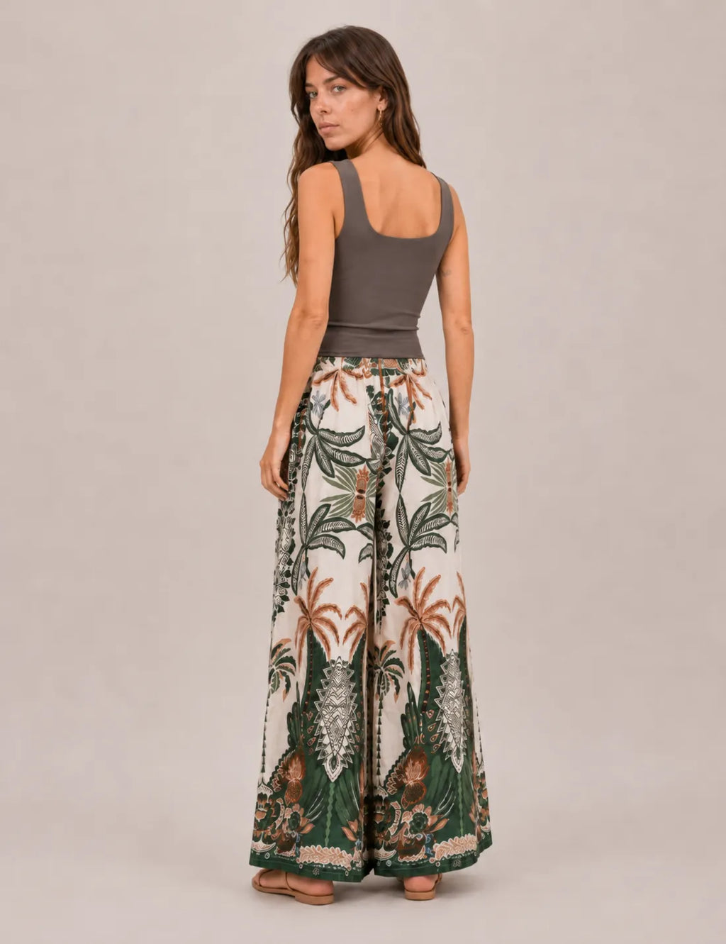 Pantalón Fluido Tropical