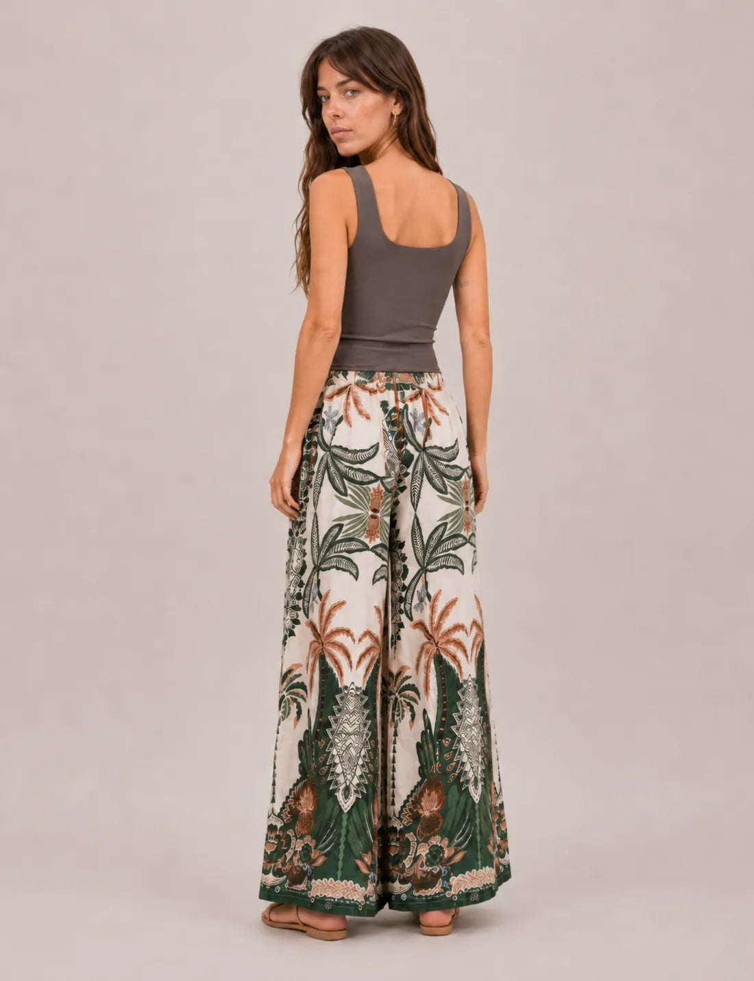 Pantalón Fluido Tropical