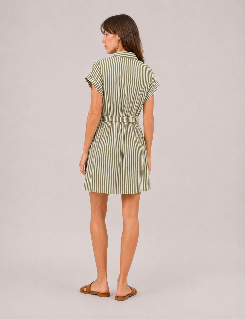 Vestido Rayas Verde