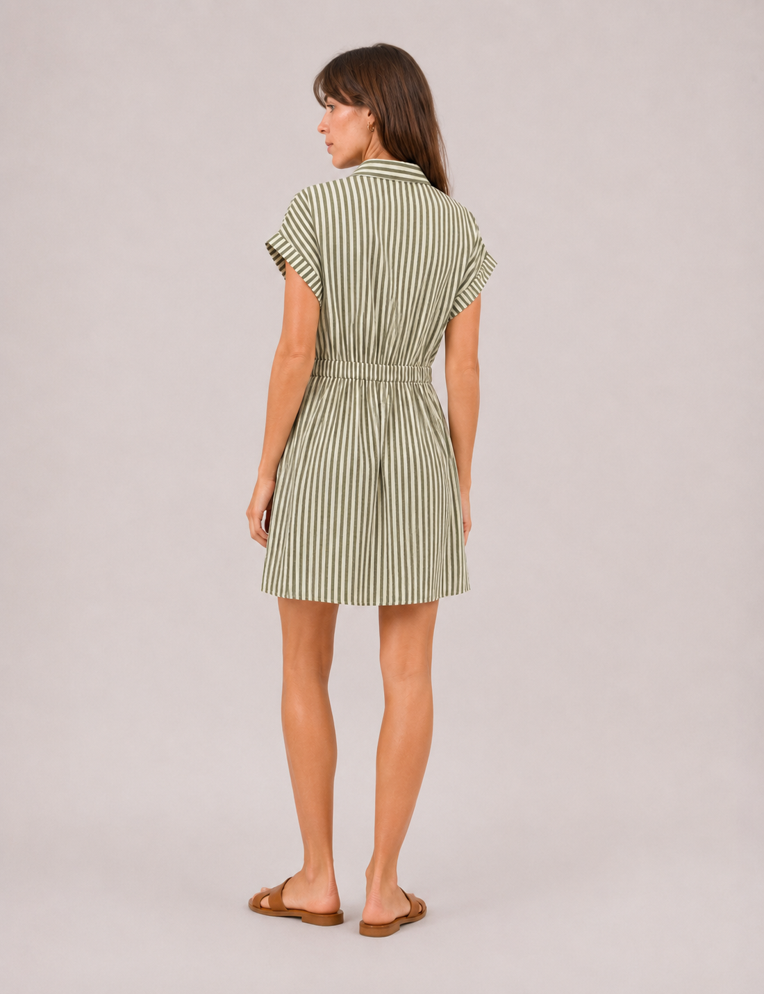 Vestido Rayas Verde