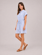 Vestido Rayas Azul