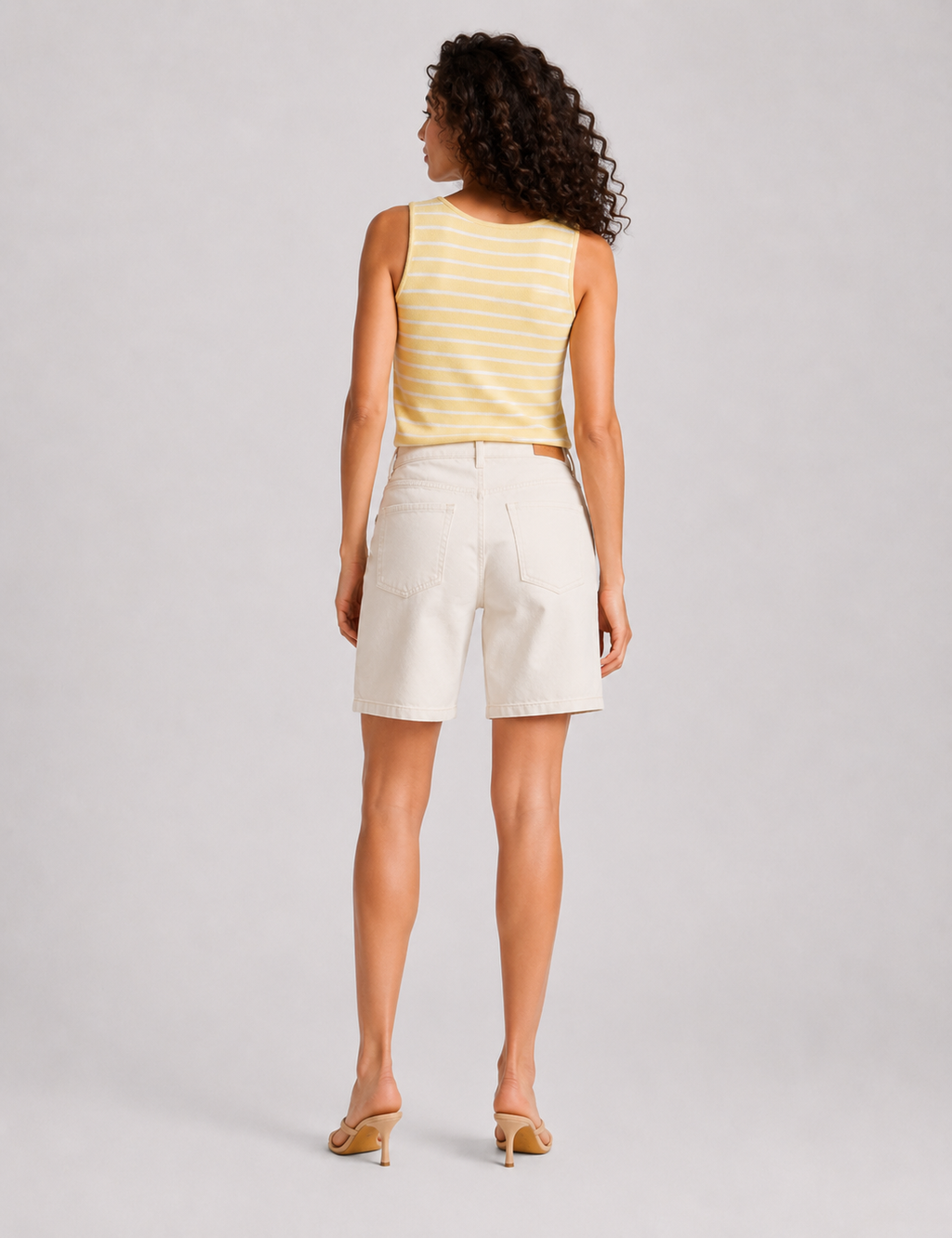 Bermuda Vaquera Beige